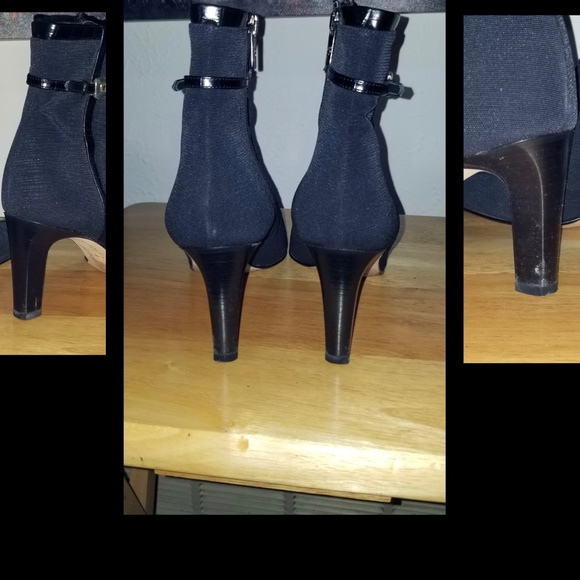 Brighton Regina 176 Black fabric ankle boot - Picture 3 of 16